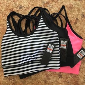 Jessica Simpson Sports Bra Set Bundle Lot New